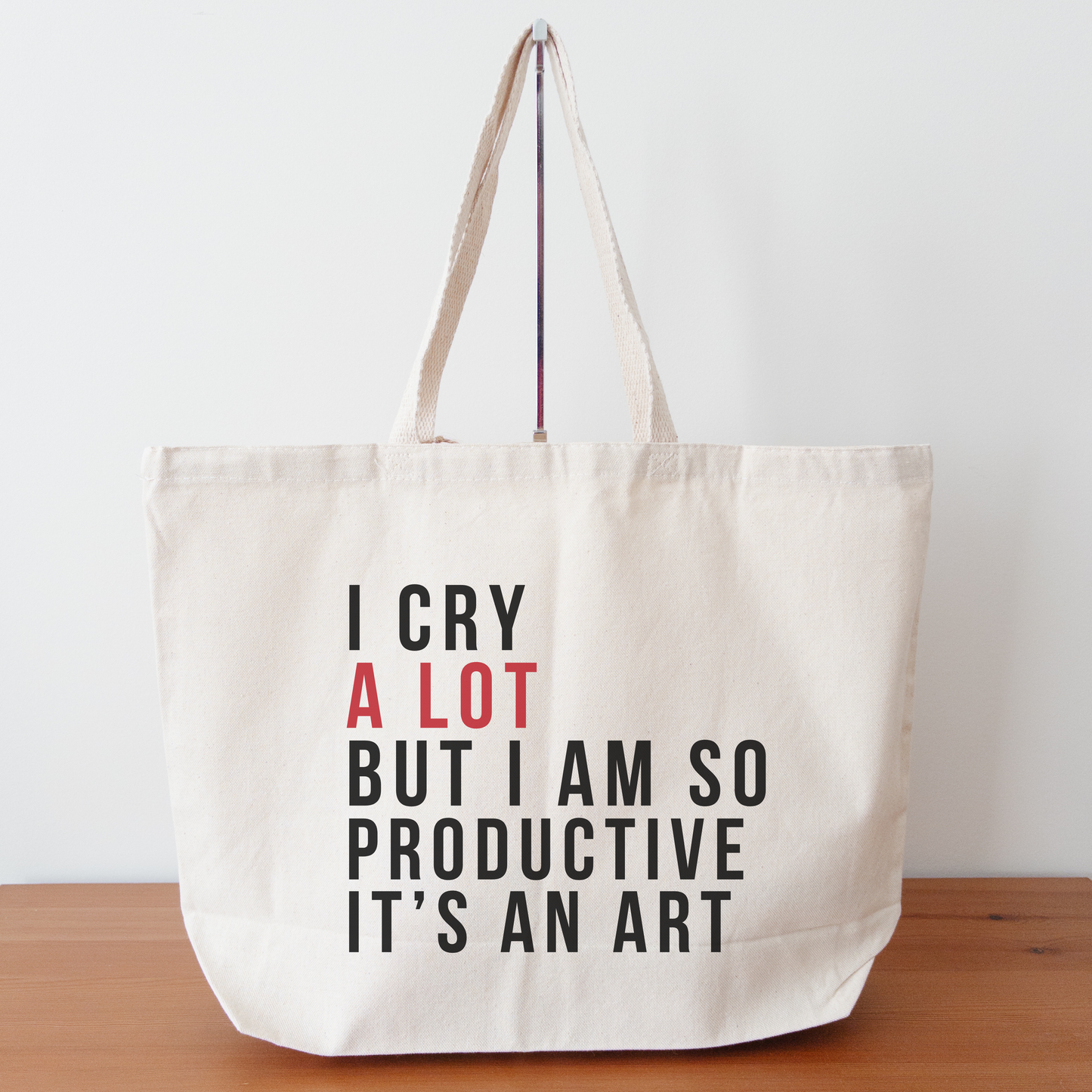 I Cry a Lot But I Am So Productive (block)